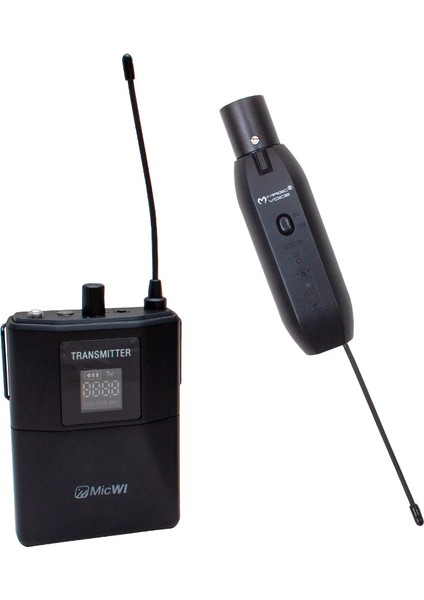 MV-19600 Uhf Kablosuz Mikrofon Yaka (Recever Xrl Li) Magıcvoıce