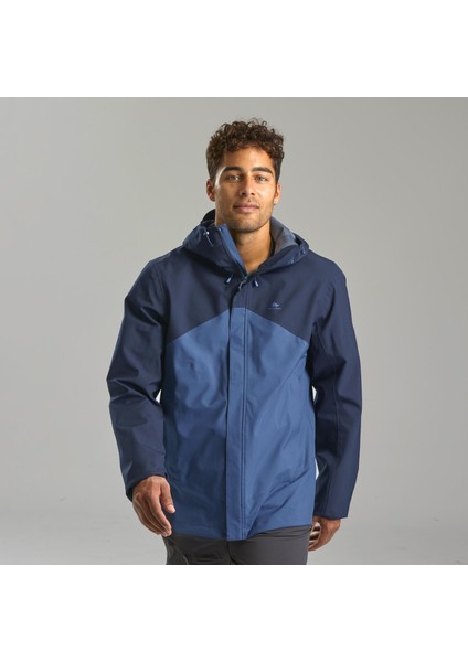 Quechua Erkek Outdoor Yağmurluk - Mavi / Lacivert - MH150