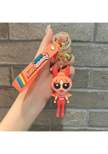 Powerpuff Girls Anahtarlık Ve Çanta Aksesuarı