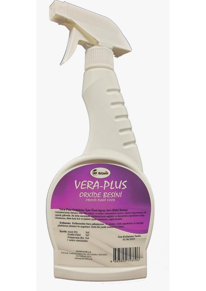 Vera-Plus Orkide Sıvı Bitki Besini 500 ml