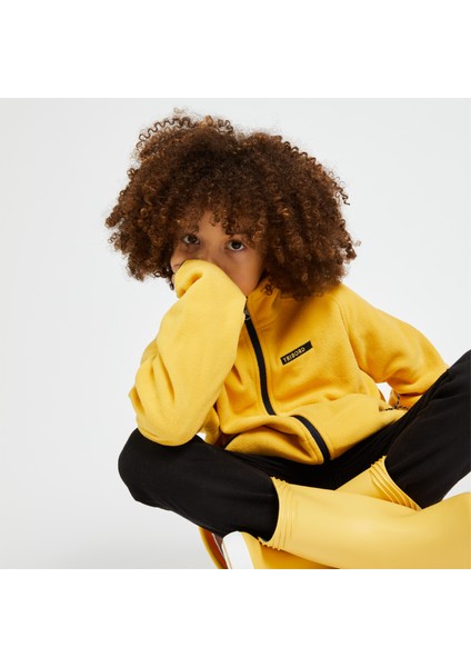 Tribord Çocuk Sıcak Tutan Yelkenli Poları - Sarı - Sailing 100 indirimleri