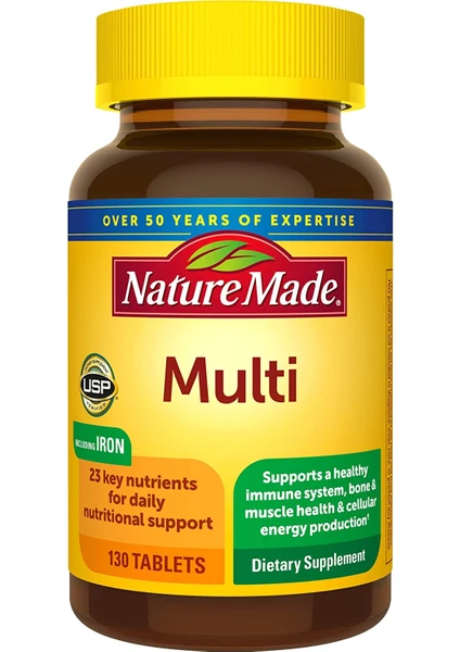 Nature Made Multi Complete With Iron 130 Tablet