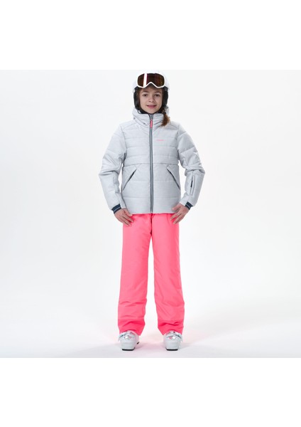 Wedze Çocuk Kayak Şişme Montu - Gri - 180 Warm