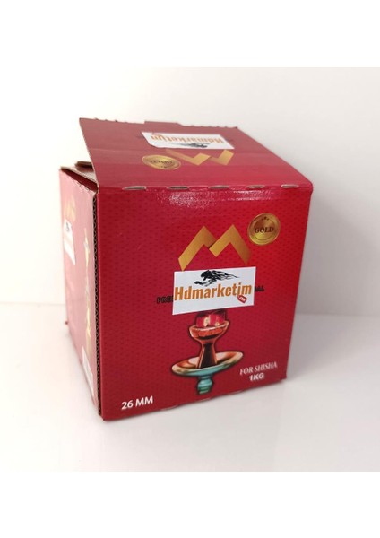 Nargile Kömürü Ithal A Sınıfı Küp 1kg Hindistan Cevizi Barbekü 100% Doğal