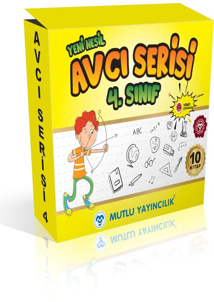 Mutlu Yayıncılık Yeni Nesil Avcı Serisi 4. Sınıf (Set) Yeni Baskı