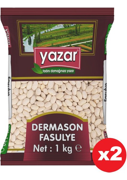 Dermason Fasulye 1kg x 2 Paket