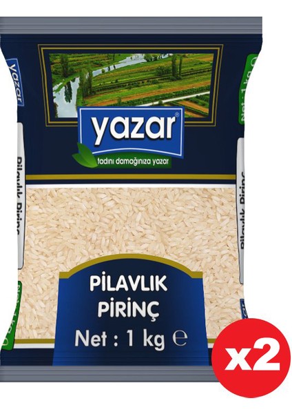 Pilavlık Pirinç 1 kg x 2 Paket
