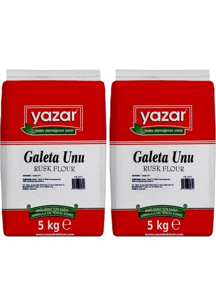 Sade Galeta Unu 5 kg x 2 Paket (Glutensiz)