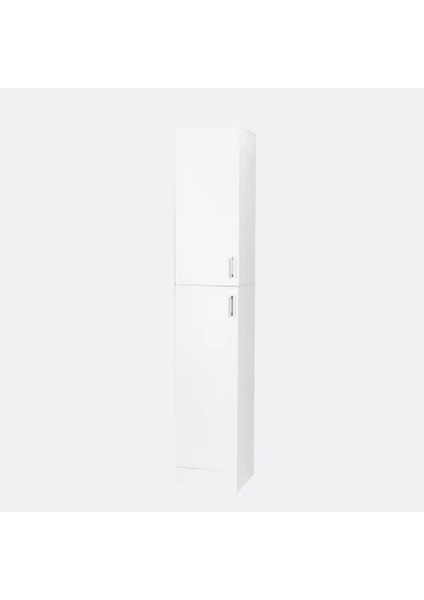 Çok Amaçlı Dolap, Mutfak Banyo Dolabı, Beyaz Mdf, MDLP12