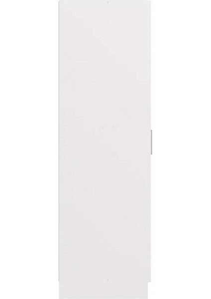Çok Amaçlı Dolap, Mutfak Dolabı, Banyo Dolabı, Kiler Erzak Dolabı, Beyaz Mdf, MDLP17