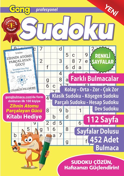 Profesyonel Sudoku Sayı 3 - 2023