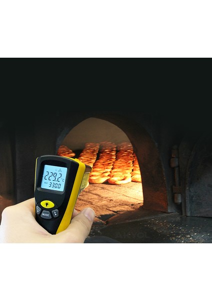 Iı Kızılötesi Sıcaklık Ölçer 380°C - Lazer Termometre
