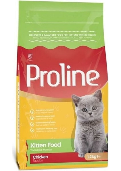 Proline Kitten Tavuklu Yavru Kedi Maması 1.2 kg