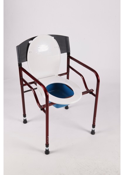 Yükseltici Katlanabilir Tuvalet Yükseltici Sandalyesi Plastik Klozet Kapaklı