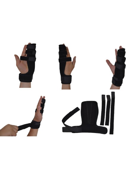 Ayarlanabilir Sıralı 3 Parmak Tetik Ateli Parmak Düzeltici Çift Taraflı Metal(3 Beden) fiyatları