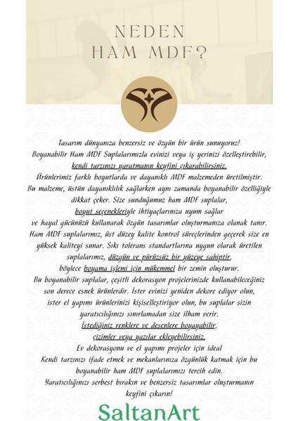 HM094 20 cm Çap 12 Adet Supla Amerikan Servis Runner Mdf Drolit Magnet Altı Ahşap 3 mm (2,7 Mm) Kalınlık fiyatları