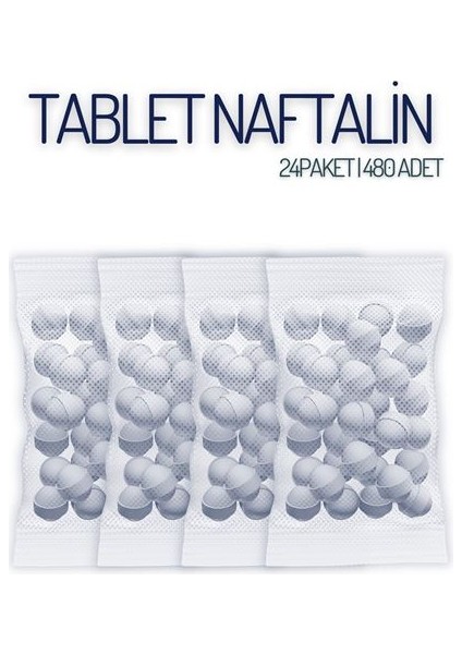 480 Adet Tablet Naftalin 718719