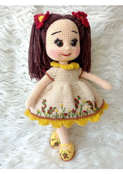 Mevsim Bebek Amigurumi Organik Oyuncak