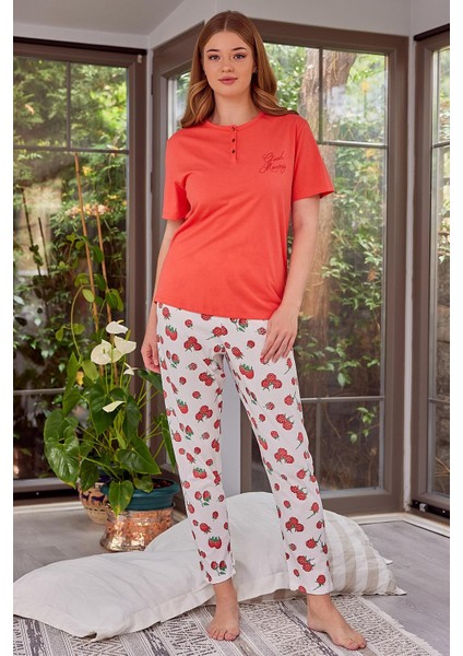 Kadın Kısa Kollu Pijama Takımı