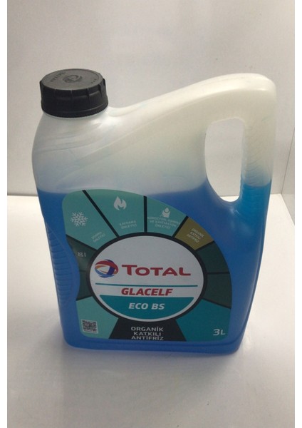 Antifriz Mavi Glacelf Eco Bs 3 Lt Organik Katkılı