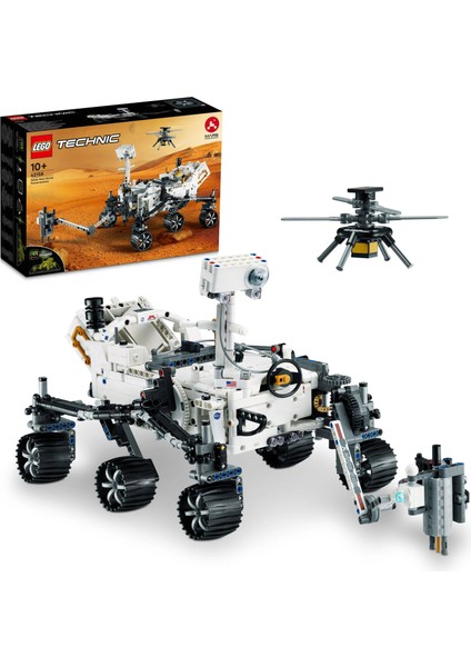 Technic NASA Mars Rover Perseverance 42158 - Bilim ve Uzay Projelerini Seven 10 Yaş ve Üzeri Çocuklar İçin  Yaratıcı Oyuncak Yapım Seti (1.132 Parça)