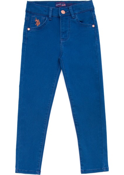 Kız Çocuk Açık Mavi Jean Pantolon 50263921-DN0021