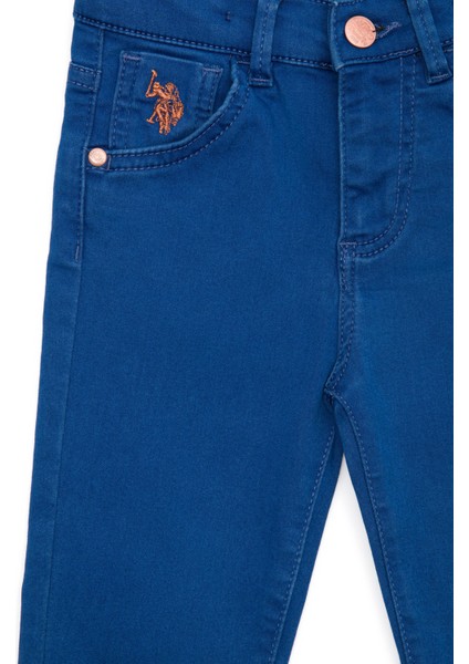 Kız Çocuk Açık Mavi Jean Pantolon 50263921-DN0021