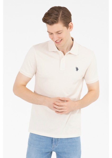 Erkek Krem Basic T-Shirt 50262933-VR071 fiyatları
