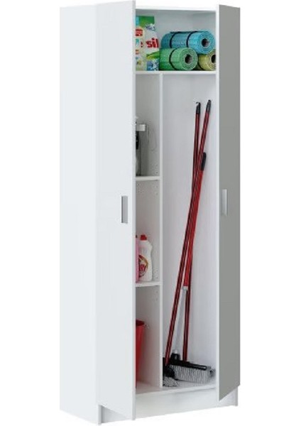 Joker Mdf Çok Amaçlı Dolap, Gardırop, Kiler, Mutfak ve Banyo Dolabı, MCAD01