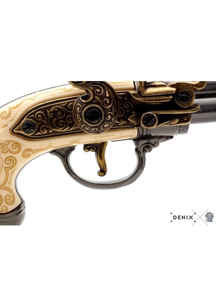 Koleksiyon Grubu-Flıntlock Pıstol Wıth 3 Barrels, Italy 1680-JDNX1016-L-ORIJINALDEN Ilham Alan Tasarım fırsatları