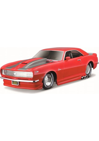 1/24 1968 Chevrolet Camaro Z/28 Model Araba - Kırmızı