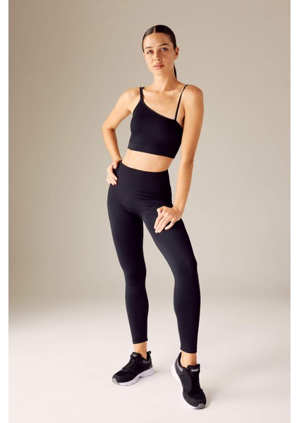 Fit Yüksek Bel Jersey Sporcu Tayt A7127AX23HS fiyatları