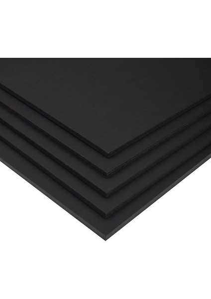 3 mm 70X100 cm Fotoblok (Straforlu Maket Kartonu) Siyah 5 Adet