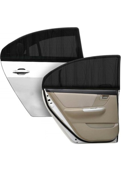 Proton Savvy (2005-2012) Uyumlu 2 Adet Oto Yan Cam Güneşliği, Arka Cam Güneşliği/perde