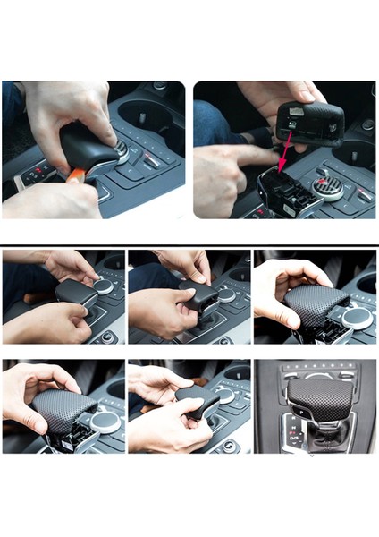 Audi A5 B9 Vites Topuzu Alcantara Başlık - A5 B9 Aksesuar Trim Yedek Parça fiyatları