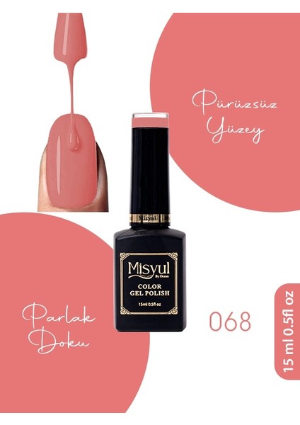 Kalıcı Oje, Uv LED Kalıcı Oje Nail Art 15ML