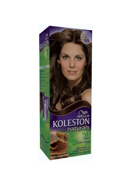 Koleston Naturals Boya 5/0 Açık Kahve