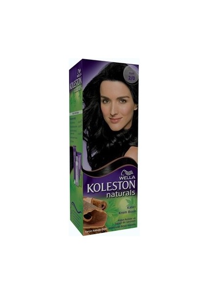Koleston Naturals Boya 2/0 Siyah