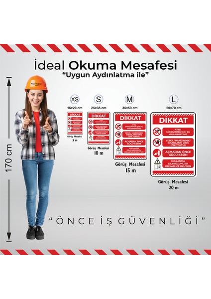 Dikkat Yangın Sırasında Yapılması Gerekenler/35x50cm/fosforlu kompozit fiyatları