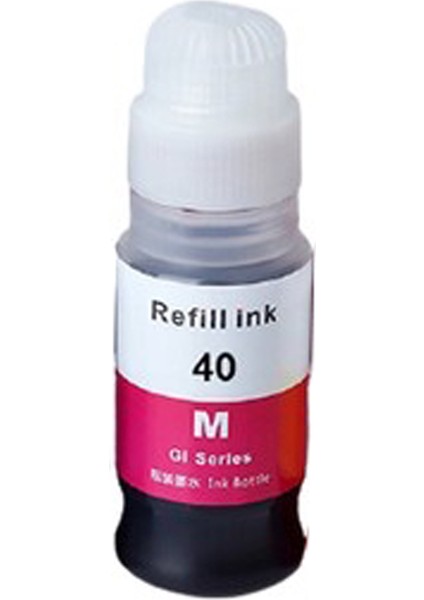 Canon Pixma G6040 Muadil Mürekkep (70ML) Kırmızı Çıktı Verir