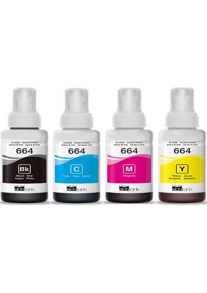 Epson Ecotank L100 (70ML) Muadil Mürekkep Sarı Çıktı Verir