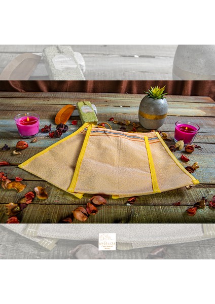 Renkli Hamam Kesesi Ölü Deriyi Cilt Renk Tonlarını Düzeltir