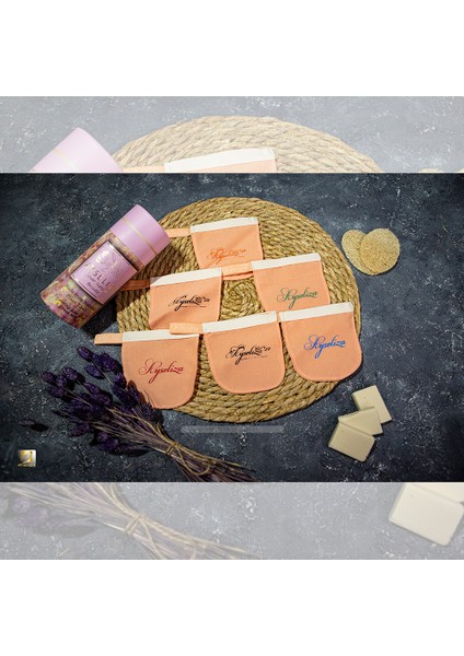 Pembe Tırtıklı Türk Ipek Yüz Kesesi Ayselıza Tarafından Üretilmiştir Eksfoliye Edici Yüz Eldiveni Makyaj Sonrası Kullanım Için Tavsiye Edilir Sivilcee, Aknee ve Siyah Noktaları Yok Ederr indirimleri