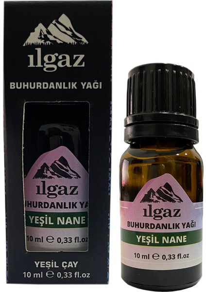 Uçucu Yeşil Nane Yağı 10 Ml Ferahlatıcı Buhurdanlık Kokusu Buhurdanlık Yağı 3 Adet Nane Ortam Kokusu