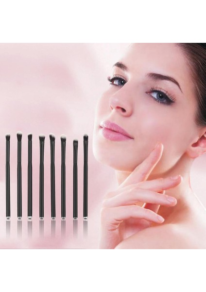 Siyah Sap Göz Farı Profesyonel Makyaj Fırçaları Set Kozmetik Göz Farı Naylon (Yurt Dışından) indirimleri