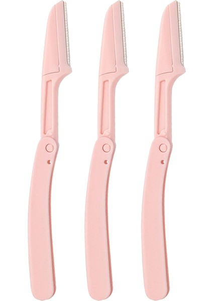 3 Parça Katlanabilir Kaş Düzeltici Razor Hafif Keskin Bıçak Kadınlar Için Pembe (Yurt Dışından) fiyatları