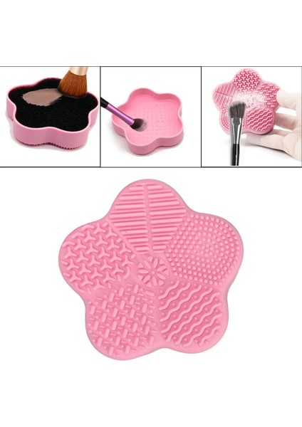 Makyaj Fırçası Temizleme Mat ve Kadınlareşler Için Köpük Süngerikızlar Taşınabilir Kırmızı (Yurt Dışından) indirimleri