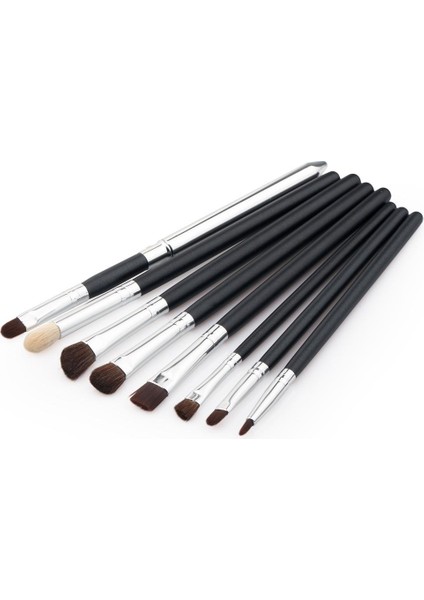 Pro 8 Adet Göz Fırçaları Set Göz Farı Harmanlama Kalem Fırçası Makyaj Aracı Güzelliği (Yurt Dışından)