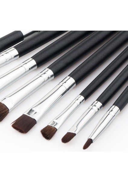 Pro 8 Adet Göz Fırçaları Set Göz Farı Harmanlama Kalem Fırçası Makyaj Aracı Güzelliği (Yurt Dışından) fırsatları