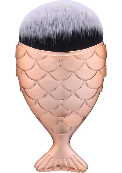 Güzellik Denizkızı Balık Ölçeği Balık Kuyruğu Alt Makyaj Fırçası Yüz Yanaklar Vakfı Gül Altın (Yurt Dışından) modelleri